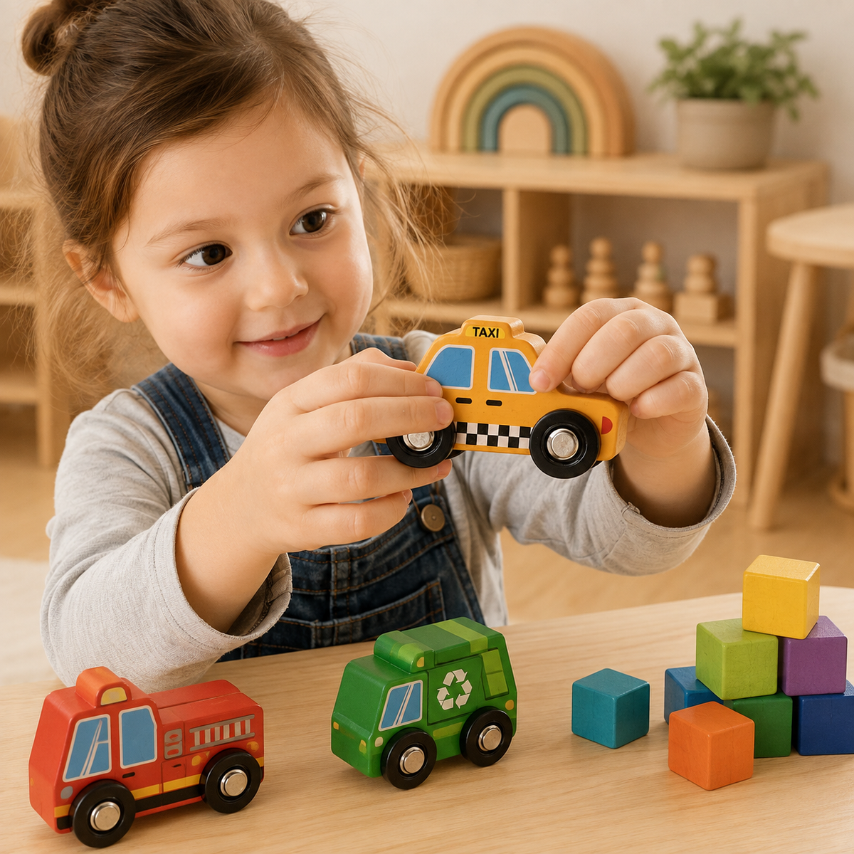 Vehicles & Street Signs Set