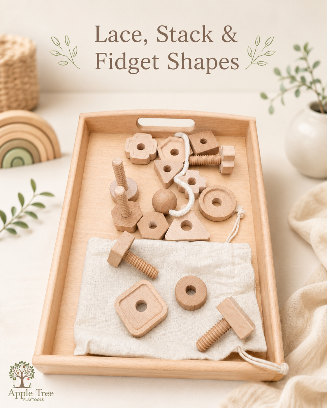 Lace, Stack & Fidget Shapes
