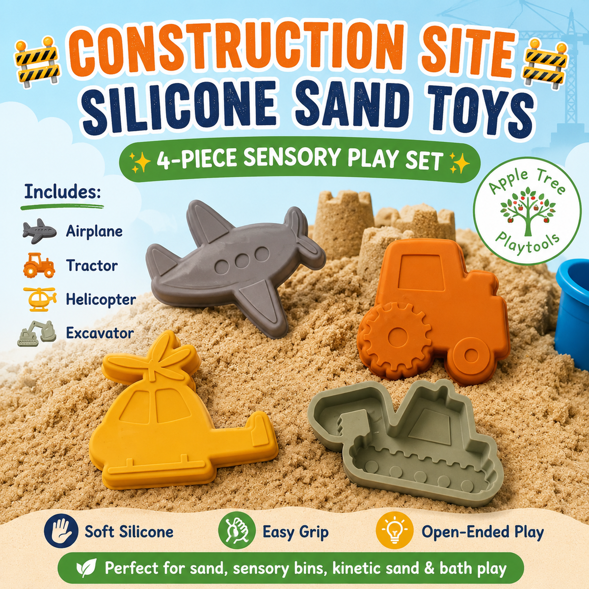 ✨ LARGE SILICONE SENSORY TOYS ✨
🚧👷‍♀️🏗👷‍♂️