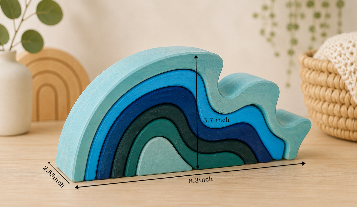 Waves Element Stacking Blocks