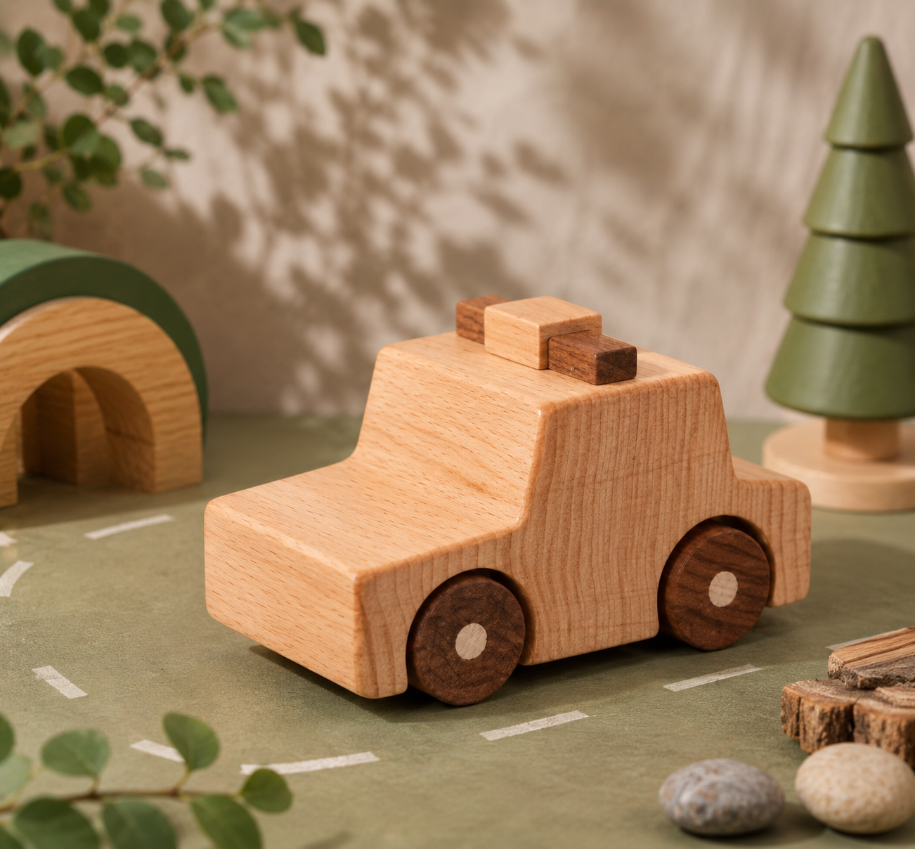 Wooden Construction & Community Vehicles Collection