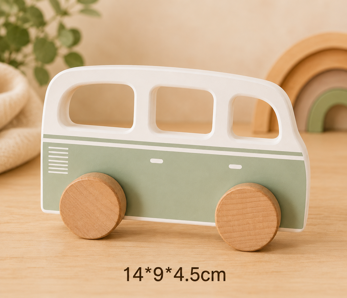 Little Explorers Wooden Vehicle Set