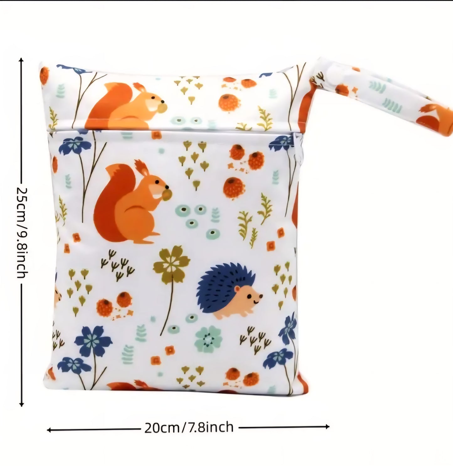 Reusable Wet/Dry Bag for Cloth Diapers