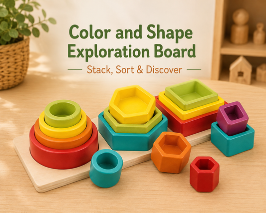 Color and Shape Exploration Board