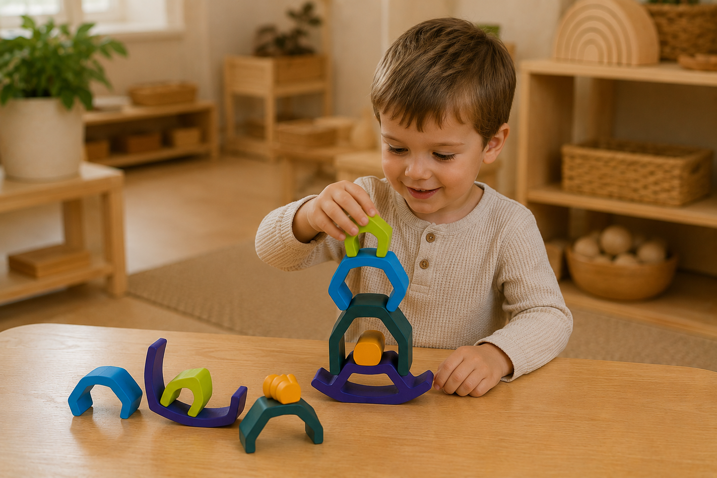 Earth Element Nesting  Blocks