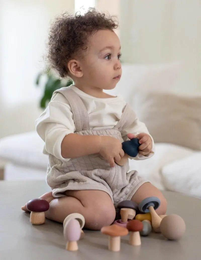 Mushroom Mix & Match Toy – 24pc | LYTL®️